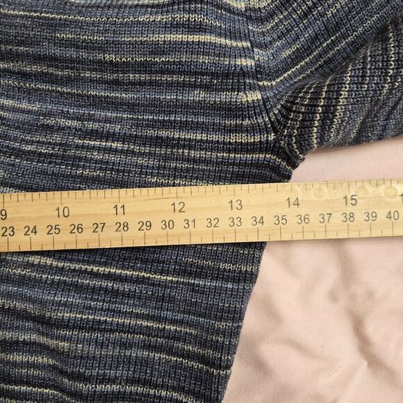 NWOT Aritizia Wilfred Cove Knit Polo Midi Dress S Striped Button-Up Bodycon - Picture 11 of 12